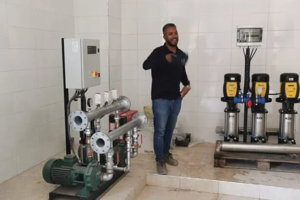 Installation électrique dans un local technique